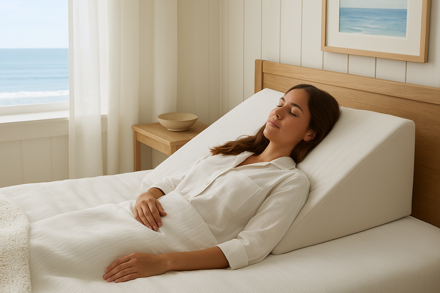 Say Goodbye to Sleepless Nights with the Reflux Wedge Cushion