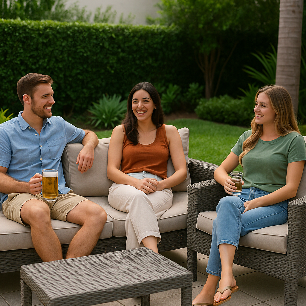 Custom Foam Cushions for Outdoor Furniture in Perth