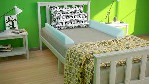 Toddler Foam Bed Guard – Safe, Soft, and Secure